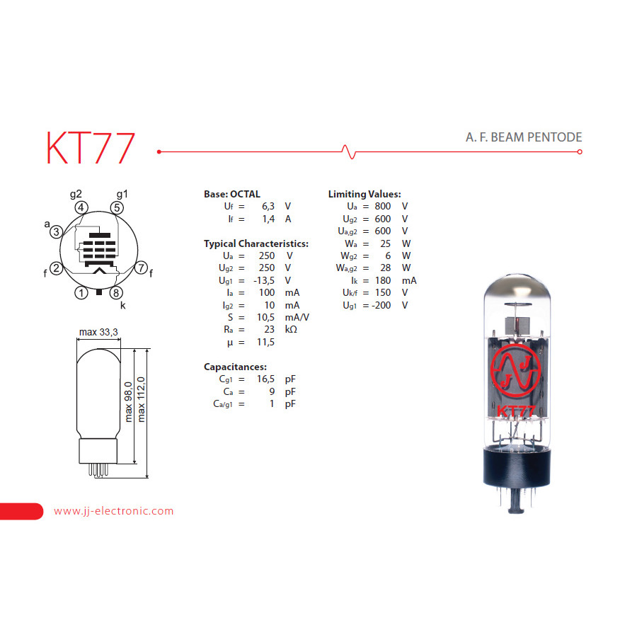 KT77 | JJ Tubes